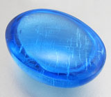 Крупный кабошон топаза 75,73 карат 