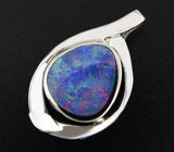 Кулон с дублет опалом Серебро 925
