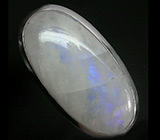 Крупное кольцо с лунным камнем Серебро 925