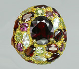 Кольцо из коллекции "Mia" с самоцветами Серебро 925