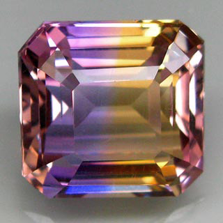 Аметрин 6,44 карат