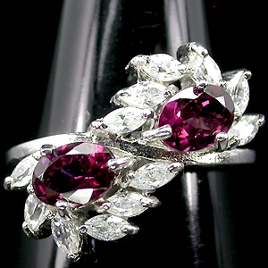 Прелестное кольцо с родолитами