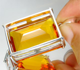 Коллекция "Perfection". Кулон с цитрином Серебро 925