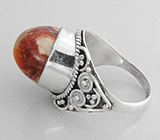 Кольцо с болдер опалом Серебро 925