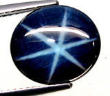 Звездчатый сапфир 8,66 карат 