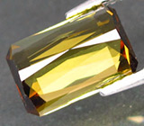 Редкость! Эльбаит турмалин 3,12 карат! Чистый желтый цвет 