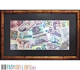 Композиция "Деньги мира" от Магазина Модных Открытий «Fashion Lines» Серебро 925