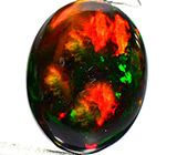 Черный опал 1,75 карат 