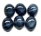 Набор из 6 звездчатых сапфиров 5,81 карат 