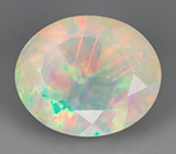 Ограненный эфиопский опал 3,21 карат 