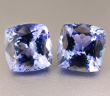 Пара танзанитов 6,1 карат 