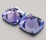 Пара танзанитов 6,1 карат 