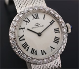 Золотые часы от "MOVADO" с бриллиантами Золото