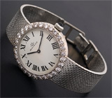 Золотые часы от "MOVADO" с бриллиантами Золото