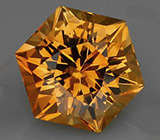 Империал топаз авторской огранки 7,9 карат 