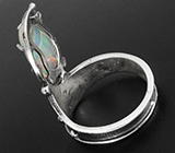 Кольцо с мексиканским кристаллическим опалом Серебро 925