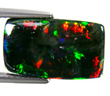 Эфиопский черный опал 5,68 карат 