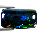 Эфиопский черный опал 5,68 карат 