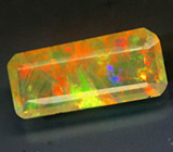 Ограненный эфиопский опал 0,75 карат 