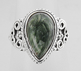 Кольцо с серафинитом Серебро 925