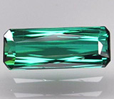 Голубовато-зеленый "неоновый" турмалин 1,14 карат 