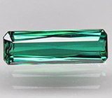 "Неоновый" голубовато-зеленый турмалин 1,5 карат 