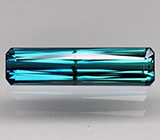 Зеленовато-голубой индиголит турмалин 1,4 карат 