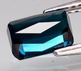 Зеленовато-голубой индиголит турмалин 1,5 карат 