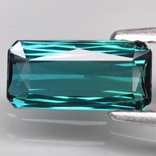 Зеленовато-голубой индиголит турмалин 1,07 карат