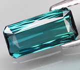 Зеленовато-голубой индиголит турмалин 1,07 карат 