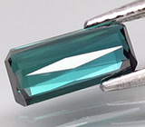 Зеленовато-голубой индиголит турмалин 1,07 карат 