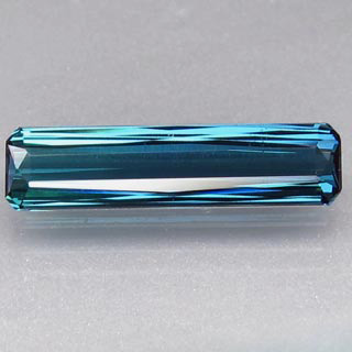 Зеленовато-голубой индиголит турмалин 1,3 карат