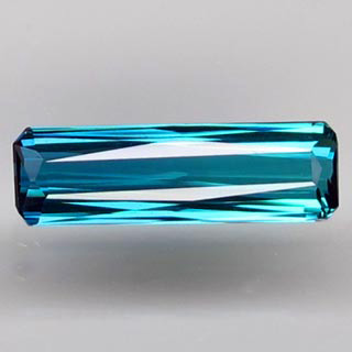 Зеленовато-голубой индиголит турмалин 1,04 карат