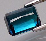 Зеленовато-голубой индиголит турмалин 1,15 карат 