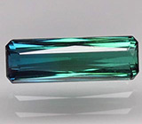 Зелено-голубой полихромный турмалин 1,17 карат 