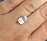 Великолепный бесцветный циркон 9,15 карат 