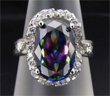 Кольцо с мистическим топазом Серебро 925