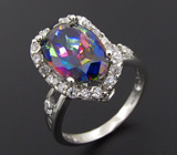 Кольцо с мистическим топазом Серебро 925