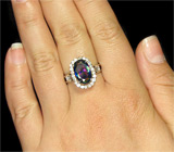 Кольцо с мистическим топазом Серебро 925