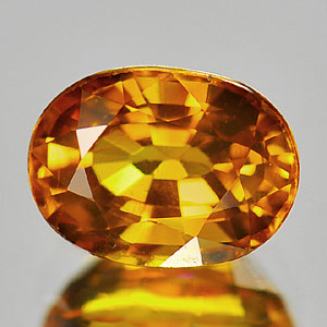 Золотистый сапфир 1,85 карат