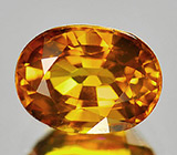 Золотистый сапфир 1,85 карат 