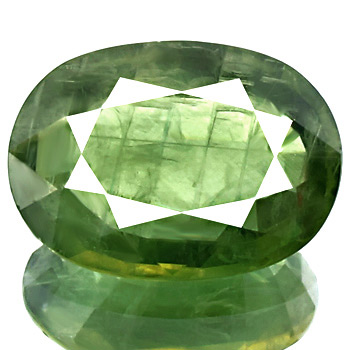 Зеленый сапфир 4,08 карат