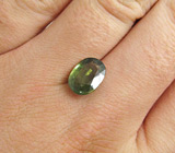 Зеленый сапфир 4,08 карат 