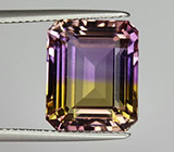 Чистейший аметрин 9,39 карат 