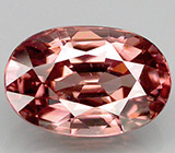 Розовый циркон 5,36 карат 