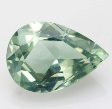 Платиново-зеленый сапфир 0,79 карат