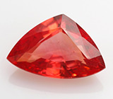 Ярко-оранжевый сапфир 0,61 карат 