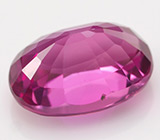 Пурпурно-розовый сапфир 0,72 карат 