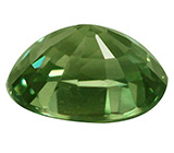 Зеленый сапфир 1,34 карат 