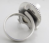 Комплект из коллекции "Сны падишаха" с ликом из резной кости буйвола и аметистами Серебро 925